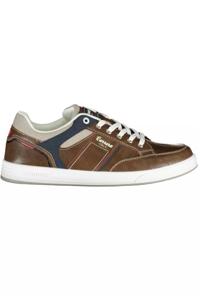 Carrera Brown Polyester Sneaker - DEA STILOSA MILANO