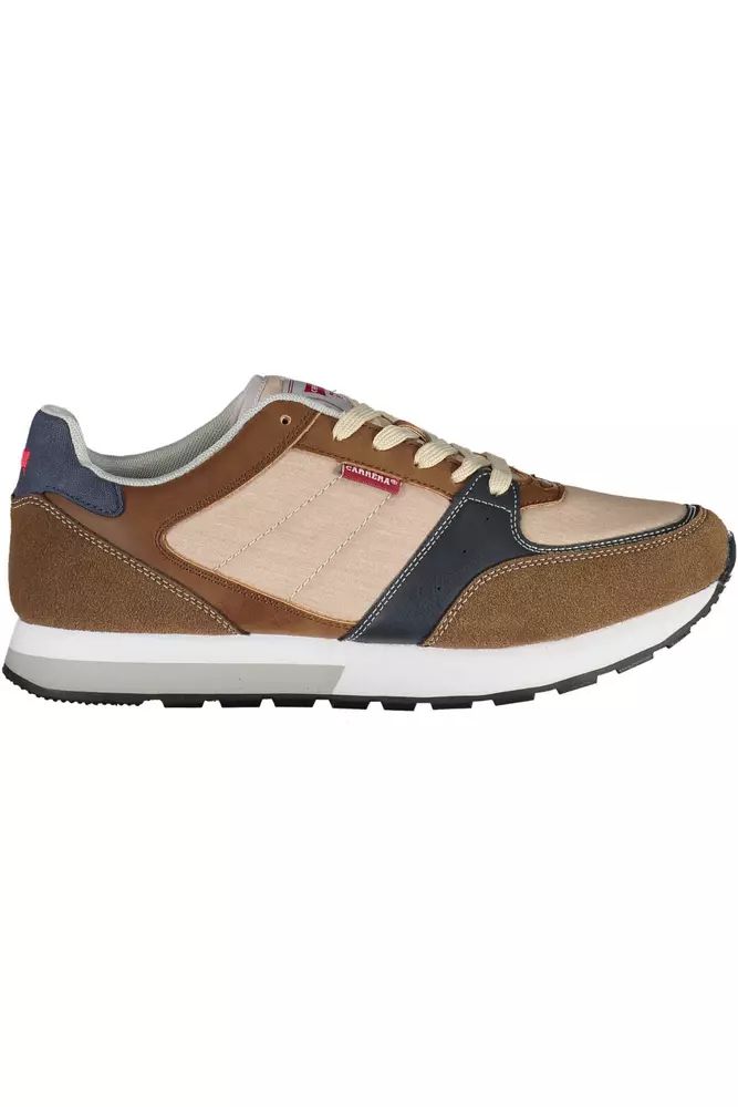 Carrera Brown Polyester Sneaker - DEA STILOSA MILANO