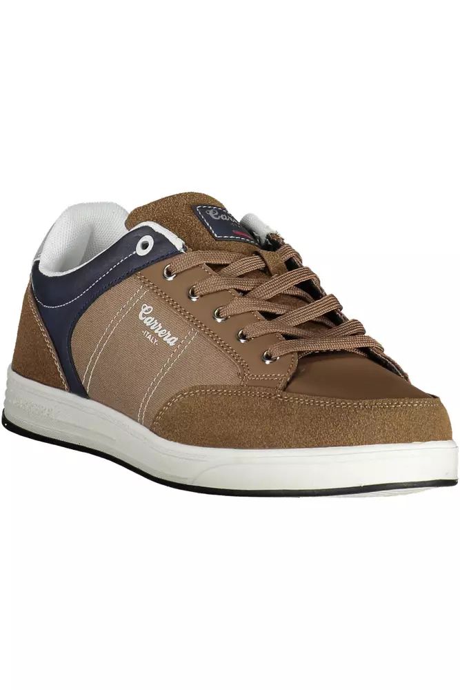 Carrera Brown Polyester Sneaker - DEA STILOSA MILANO