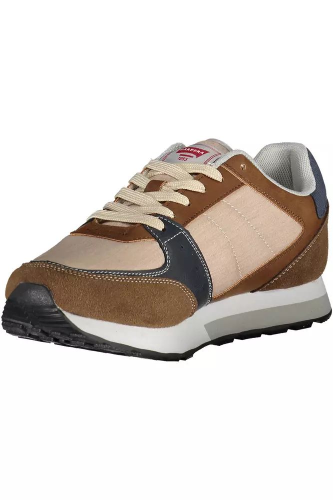 Carrera Brown Polyester Sneaker - DEA STILOSA MILANO