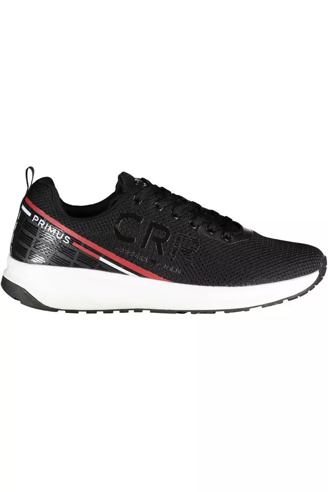 Carrera Black Polyester Sneaker - DEA STILOSA MILANO