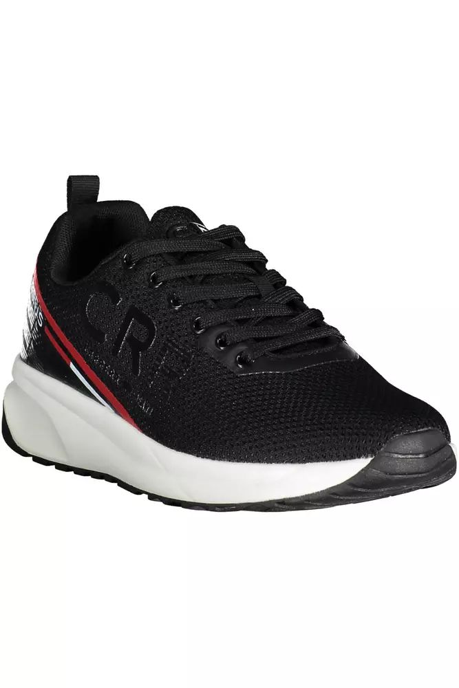 Carrera Black Polyester Sneaker - DEA STILOSA MILANO