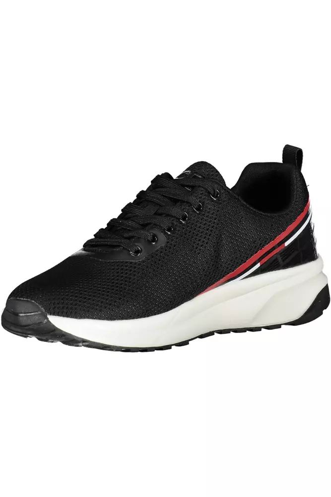 Carrera Black Polyester Sneaker - DEA STILOSA MILANO