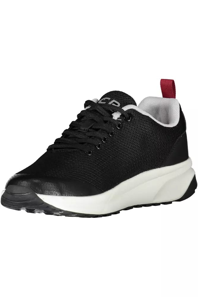 Carrera Black Polyester Sneaker - DEA STILOSA MILANO