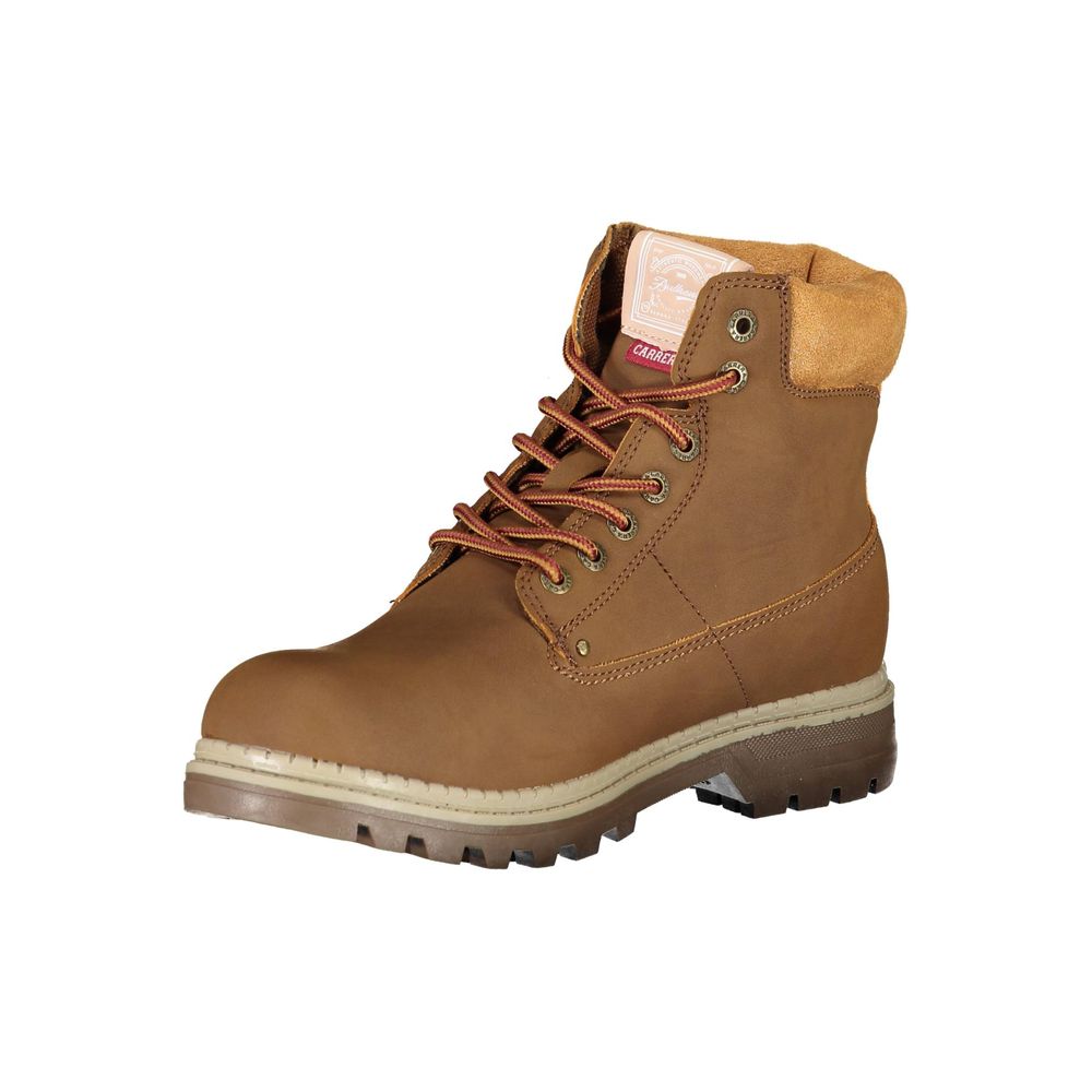 Carrera Brown Polyester Boot - DEA STILOSA MILANO