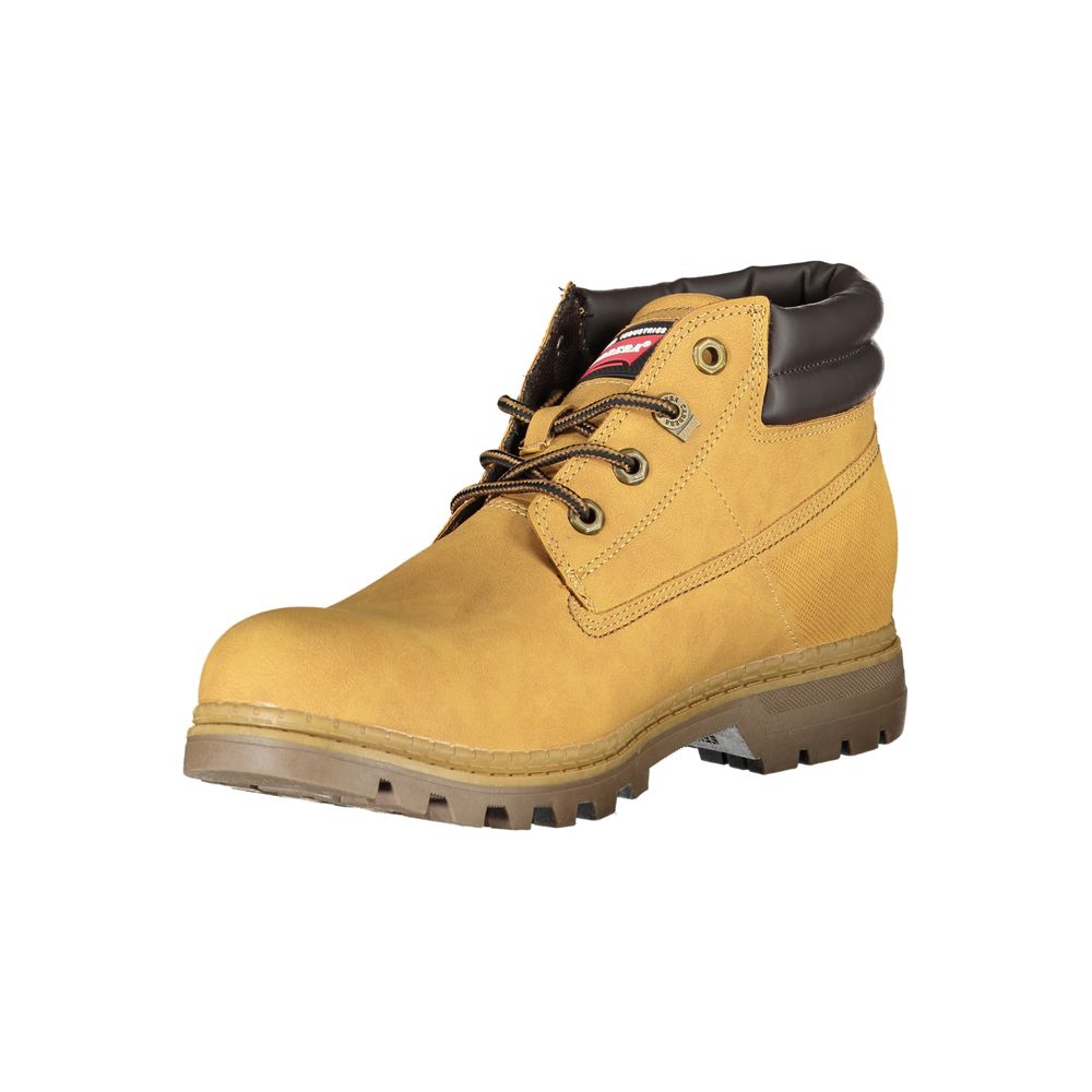 Carrera Yellow Polyester Boot - DEA STILOSA MILANO
