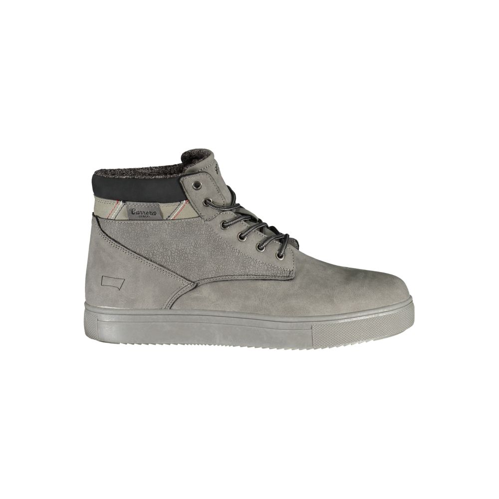 Carrera Gray Polyester Boot - DEA STILOSA MILANO