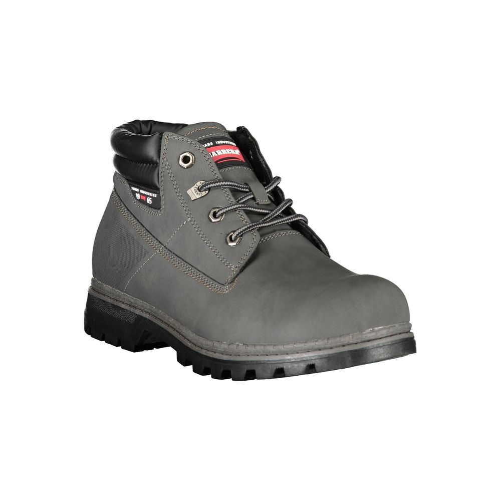 Carrera Gray Polyester Boot - DEA STILOSA MILANO