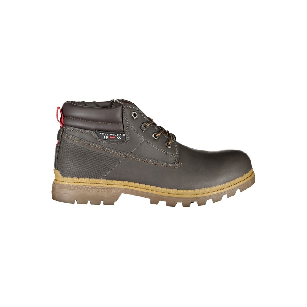 Carrera Brown Polyester Boot - DEA STILOSA MILANO