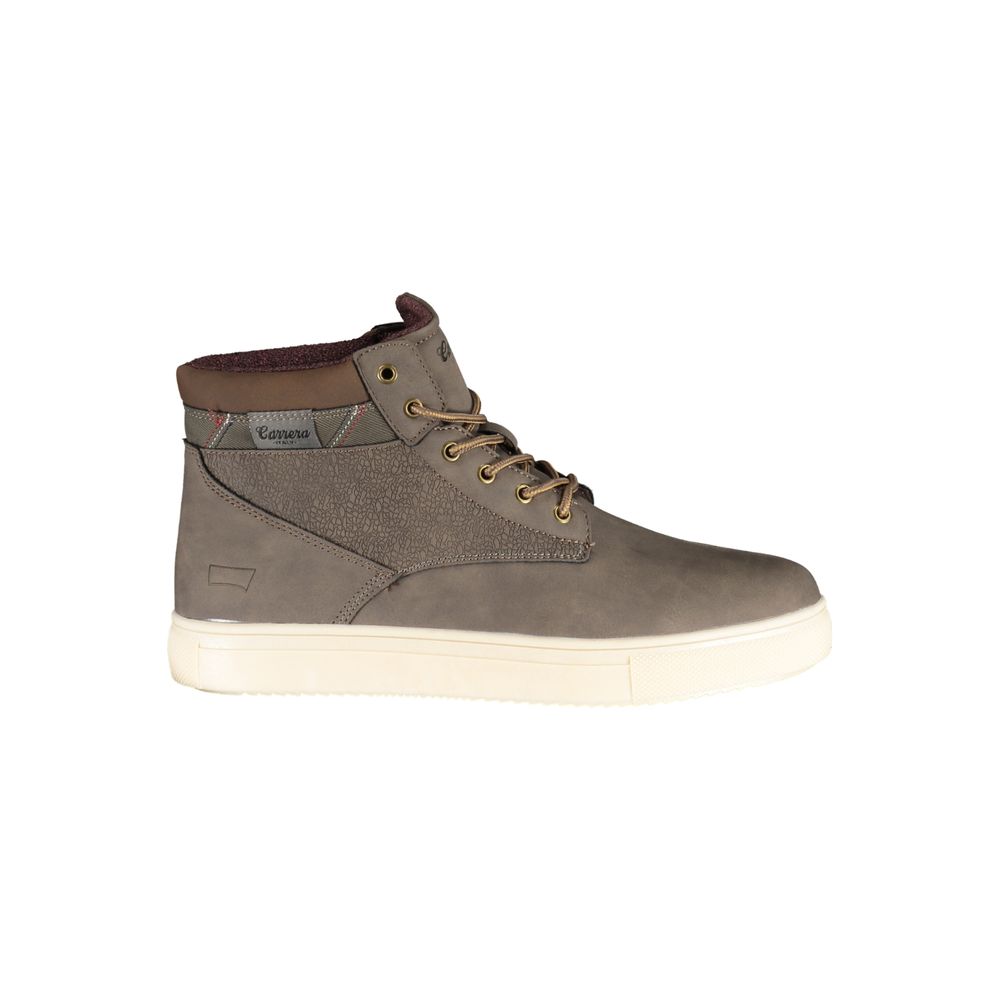 Carrera Brown Polyester Boot - DEA STILOSA MILANO