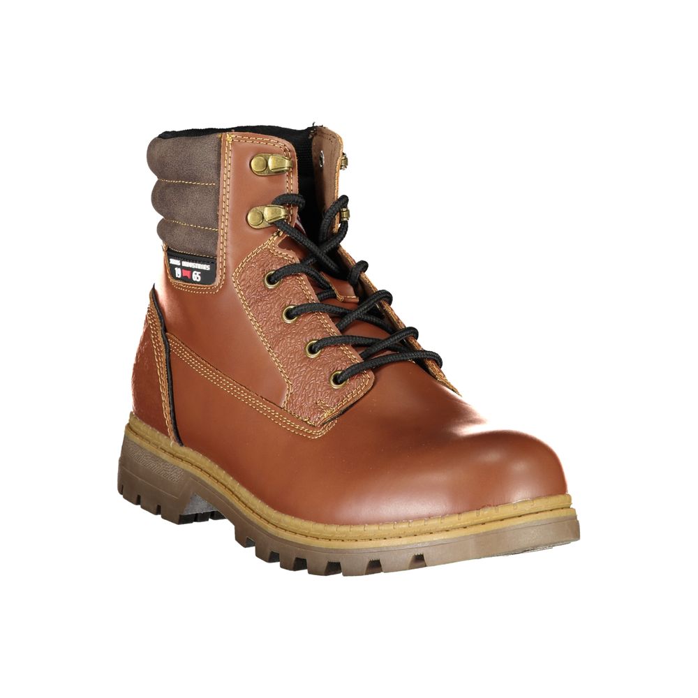 Carrera Brown Polyester Boot - DEA STILOSA MILANO