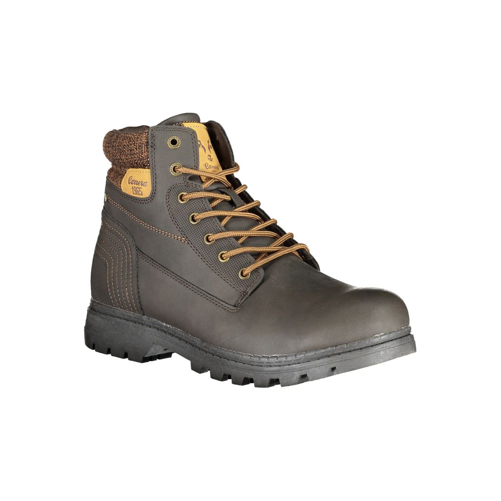 Carrera Brown Polyester Boot - DEA STILOSA MILANO