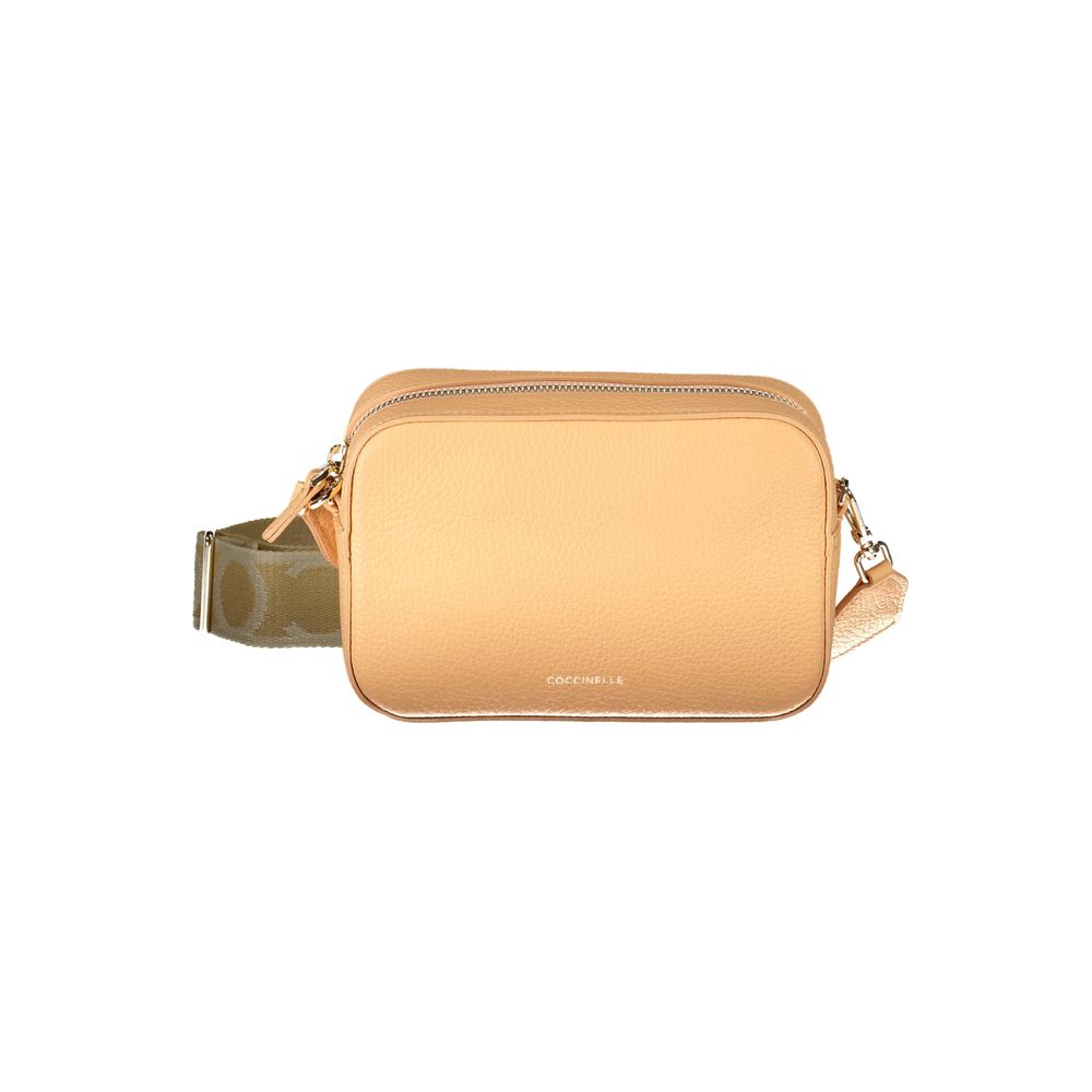 Coccinelle Orange Leather Handbag - DEA STILOSA MILANO