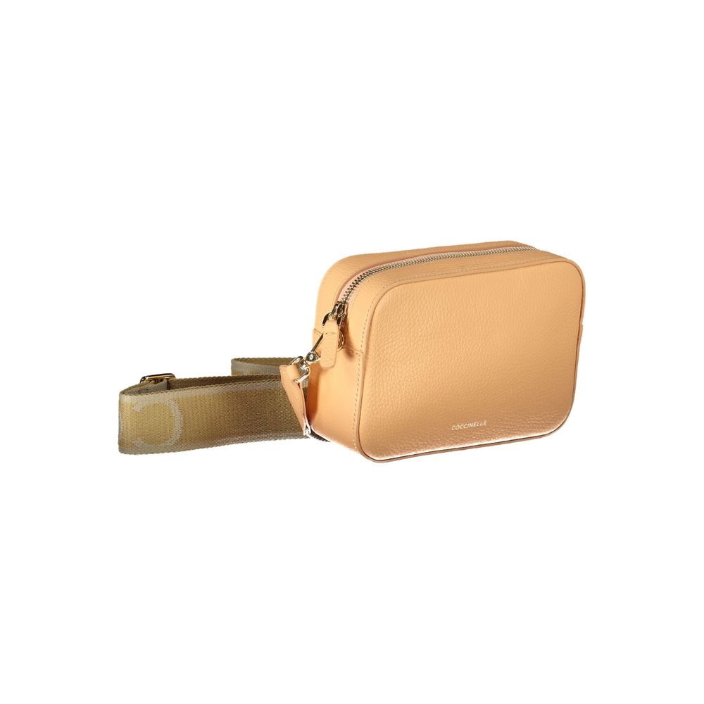 Coccinelle Orange Leather Handbag - DEA STILOSA MILANO