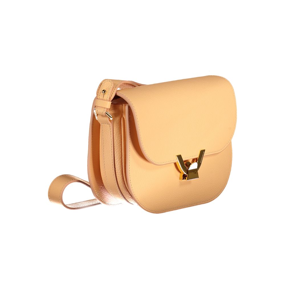 Coccinelle Orange Leather Handbag - DEA STILOSA MILANO