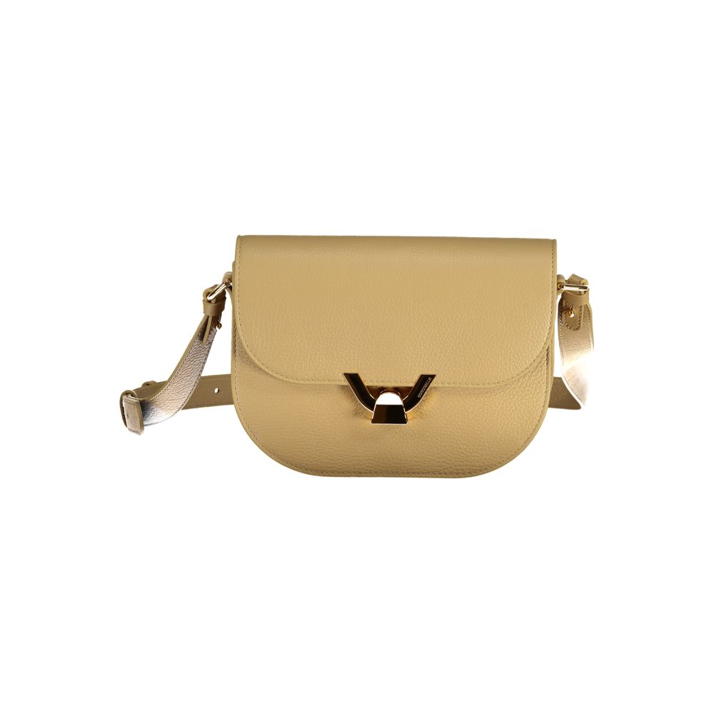 Coccinelle Beige Leather Handbag - DEA STILOSA MILANO