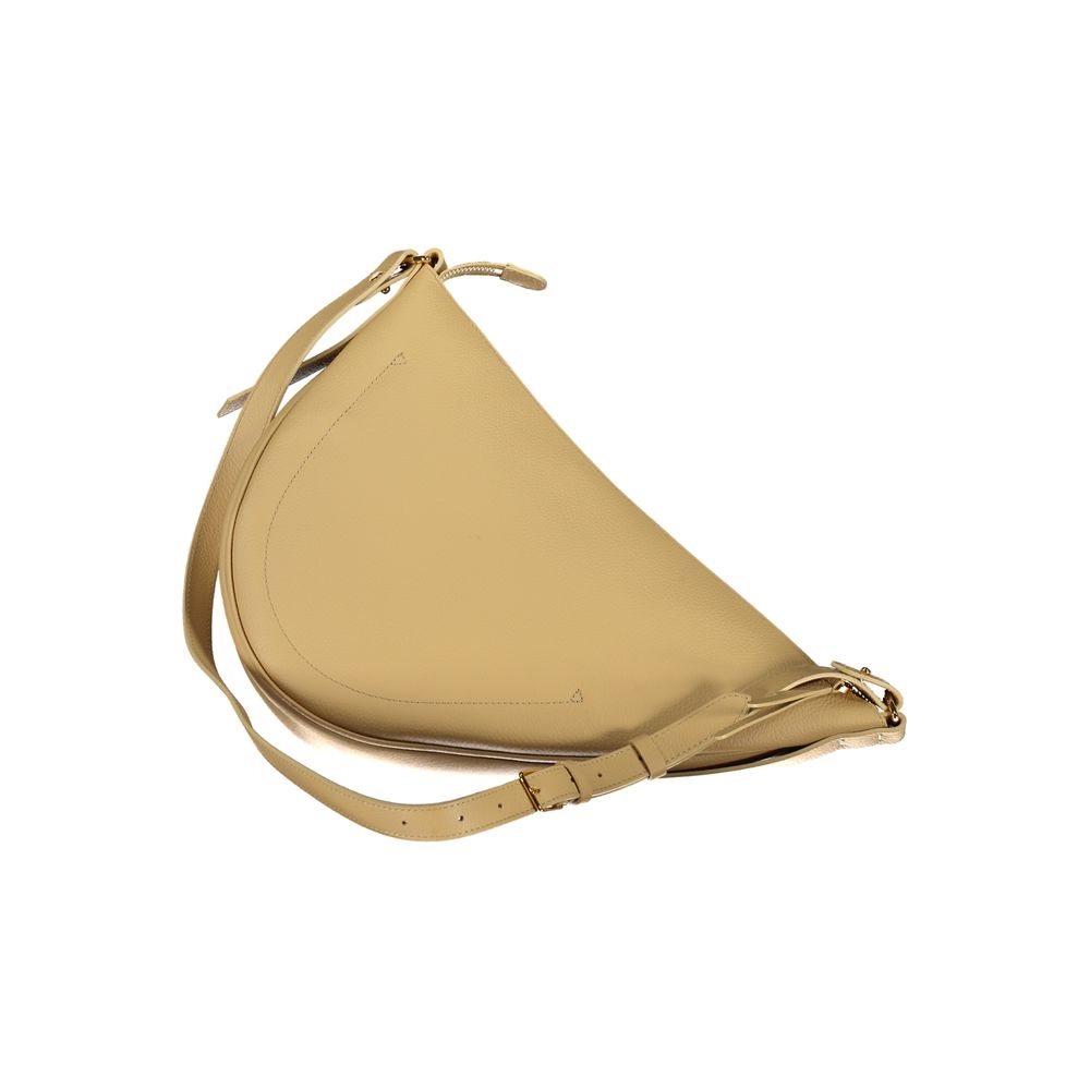Coccinelle Beige Leather Handbag - DEA STILOSA MILANO