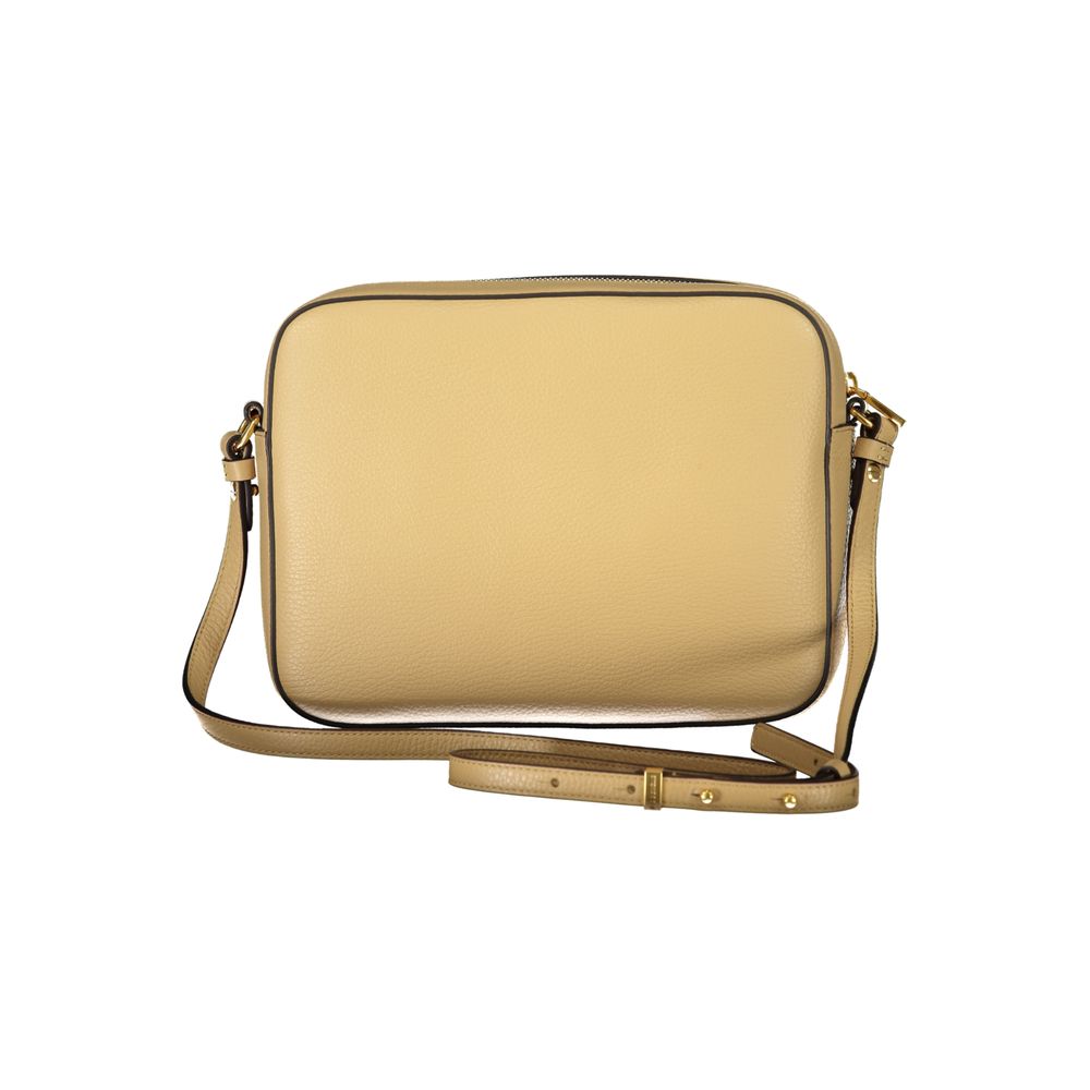 Coccinelle Beige Leather Handbag - DEA STILOSA MILANO