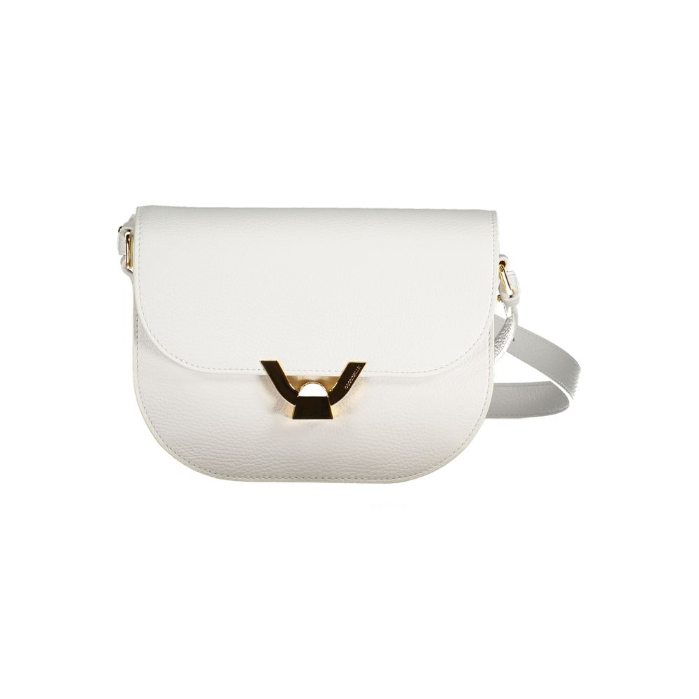 Coccinelle White Leather Handbag - DEA STILOSA MILANO