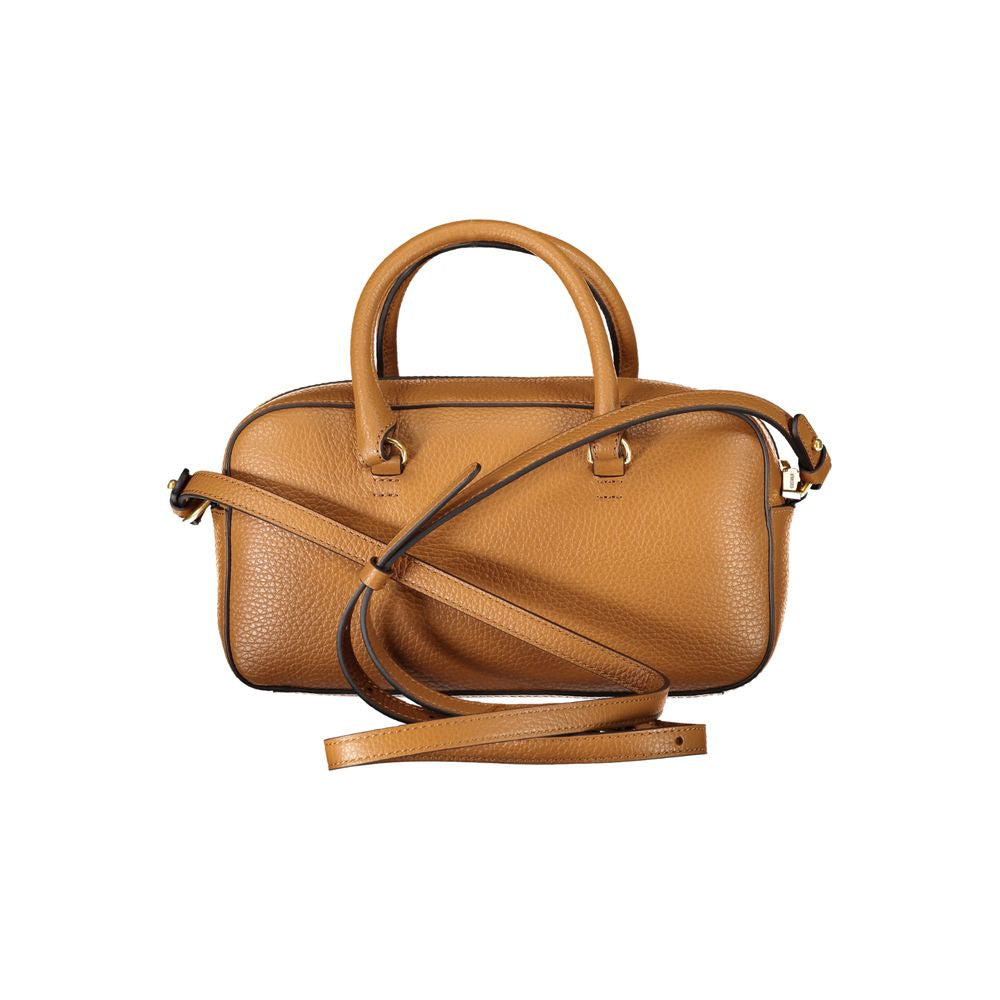 Coccinelle Brown Leather Handbag - DEA STILOSA MILANO