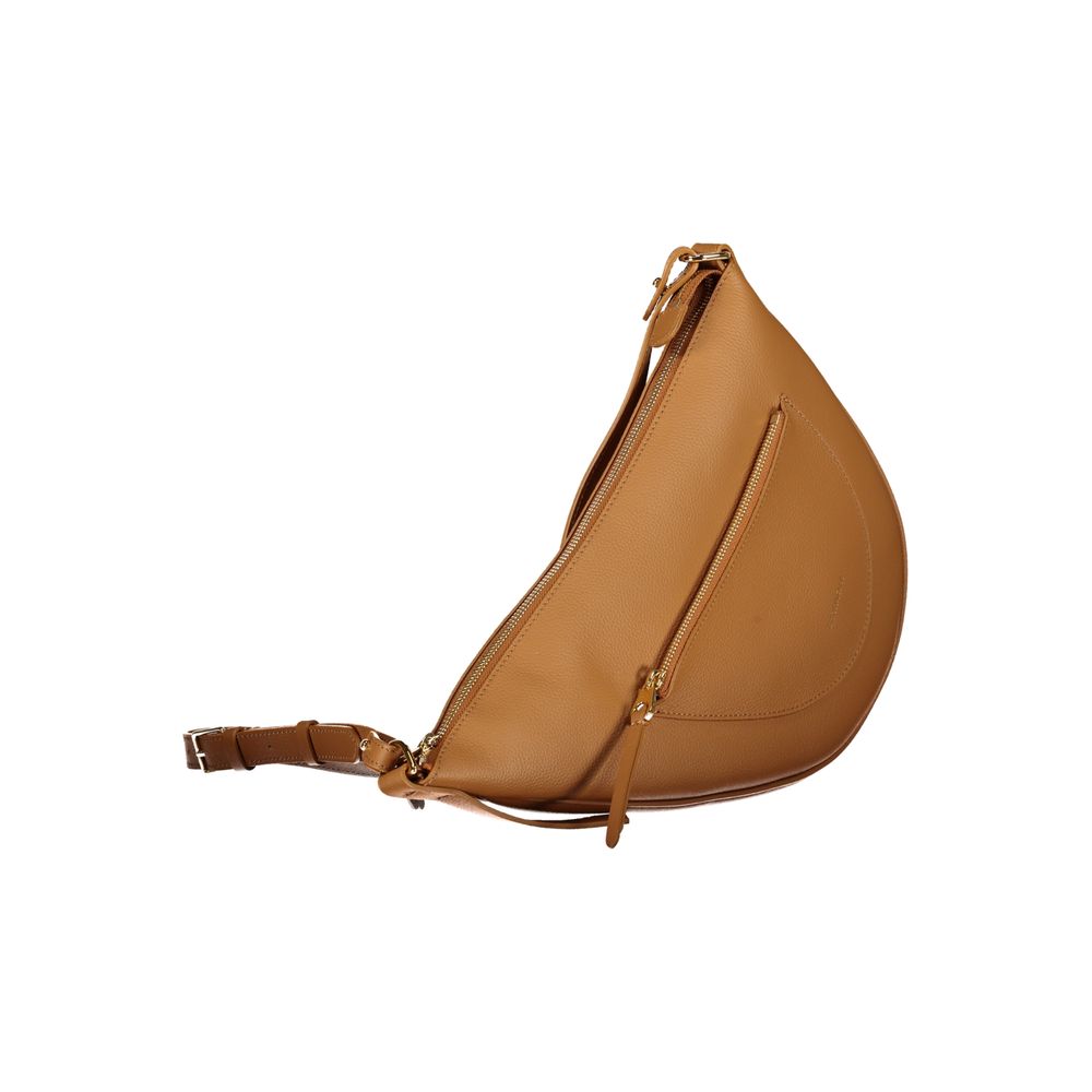 Coccinelle Brown Leather Handbag - DEA STILOSA MILANO