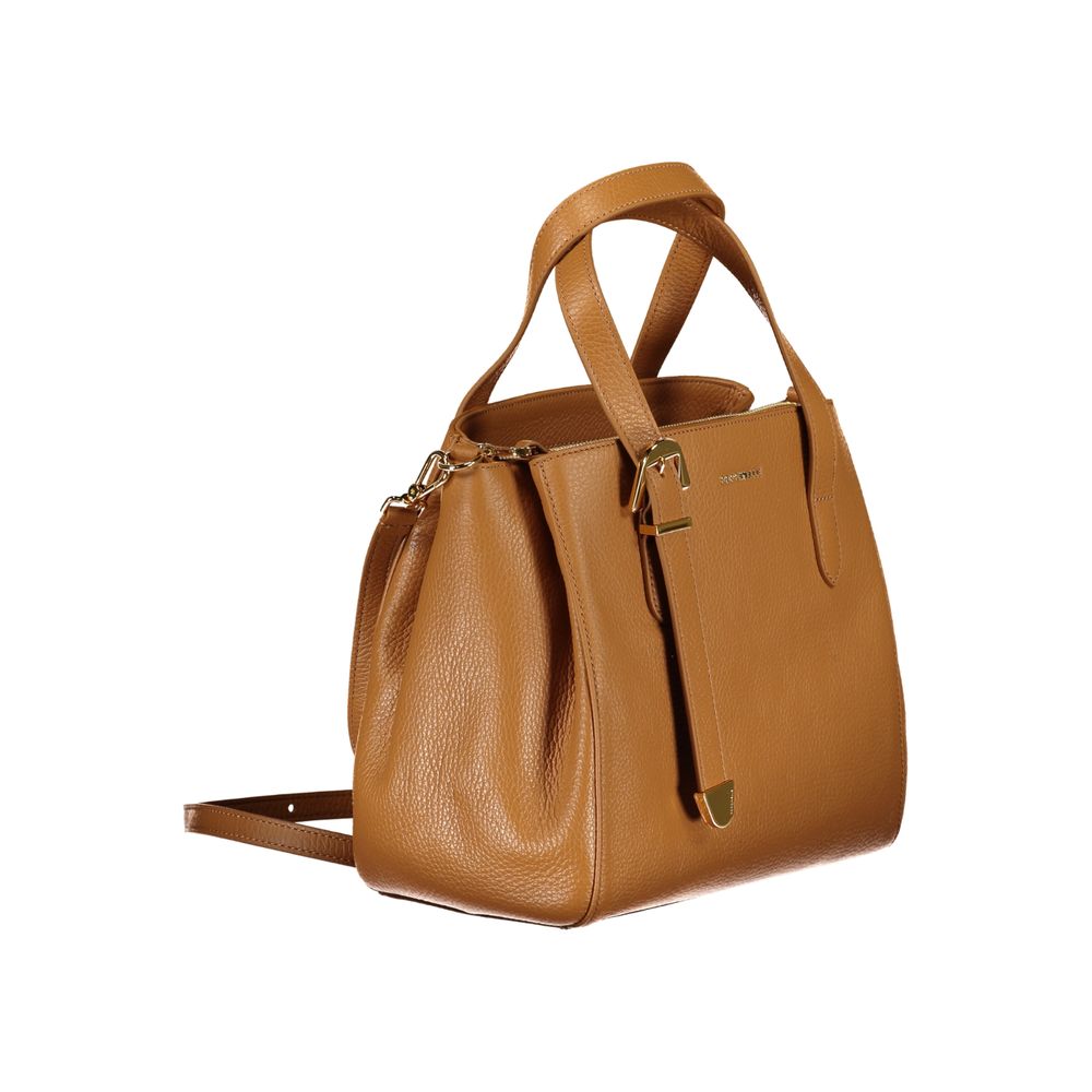 Coccinelle Brown Leather Handbag - DEA STILOSA MILANO