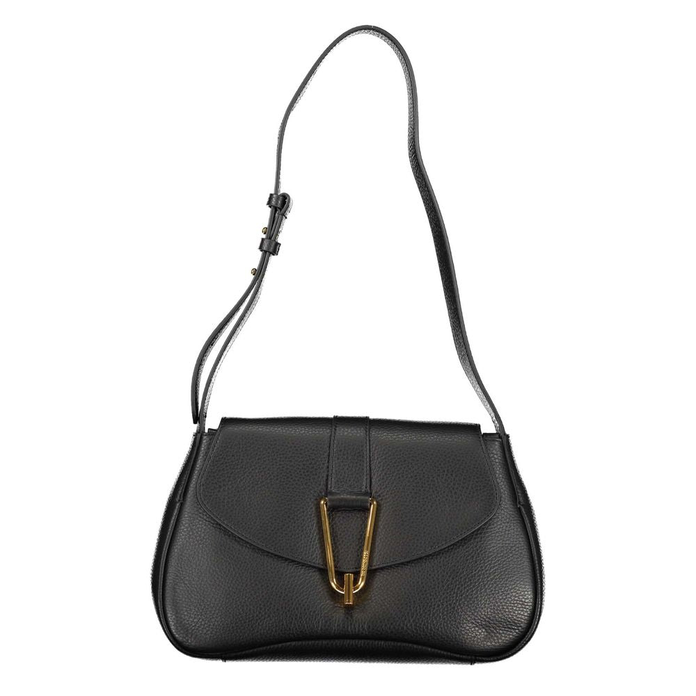 Coccinelle Black Leather Handbag - DEA STILOSA MILANO