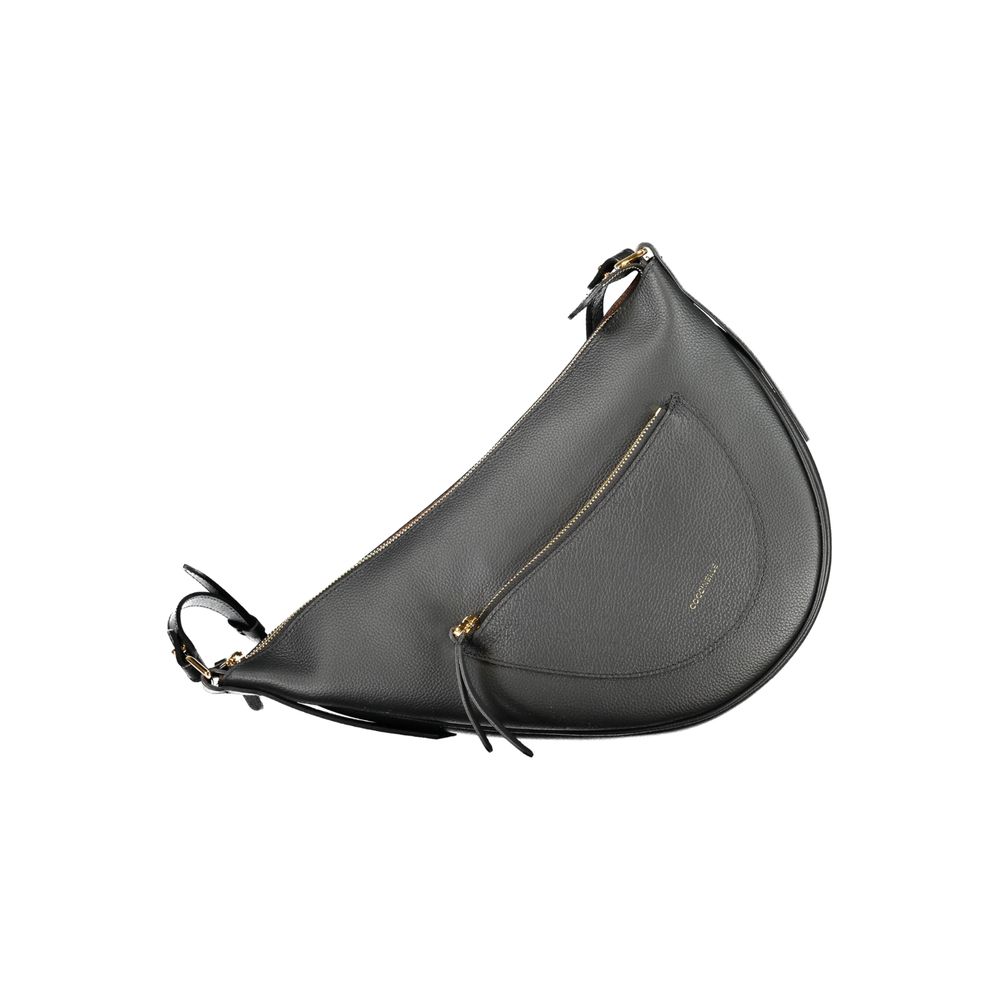 Coccinelle Black Leather Handbag - DEA STILOSA MILANO