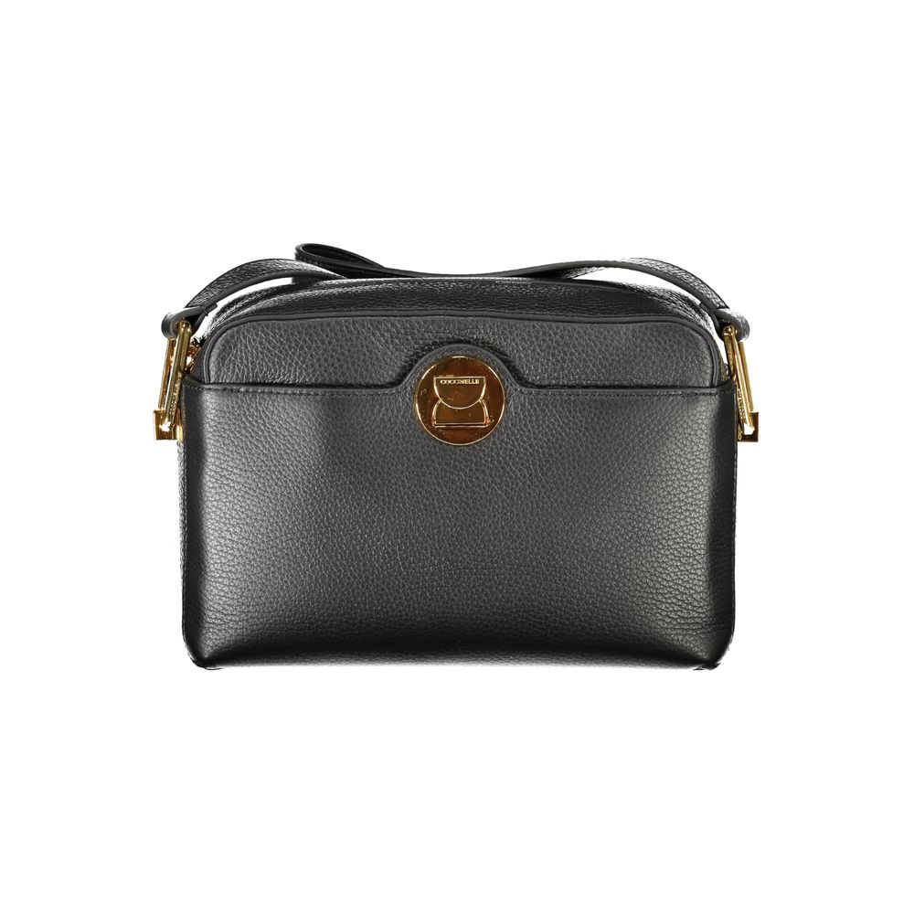 Coccinelle Black Leather Handbag - DEA STILOSA MILANO