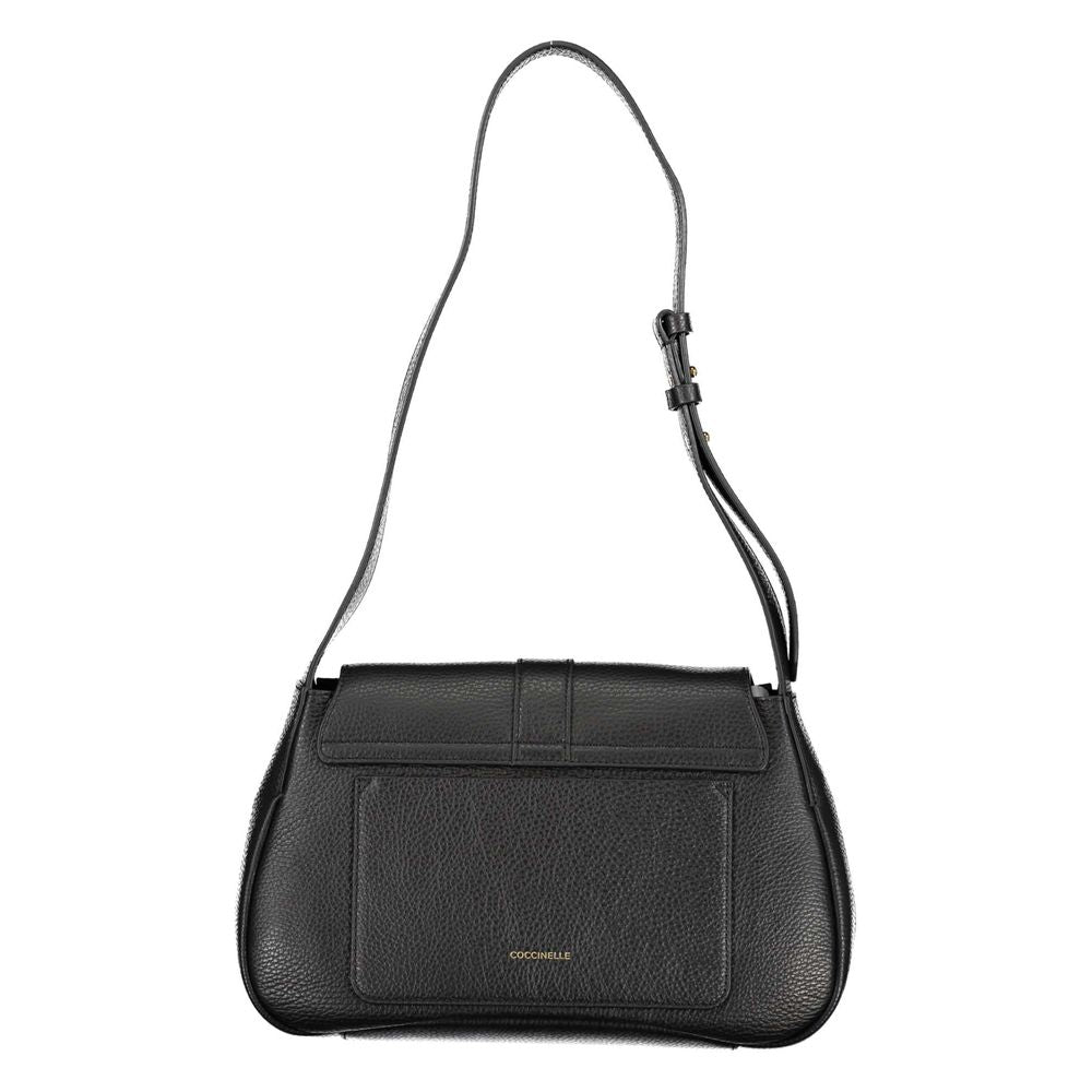 Coccinelle Black Leather Handbag - DEA STILOSA MILANO