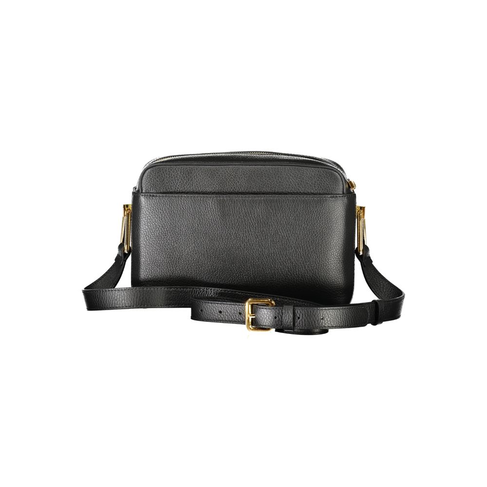 Coccinelle Black Leather Handbag - DEA STILOSA MILANO