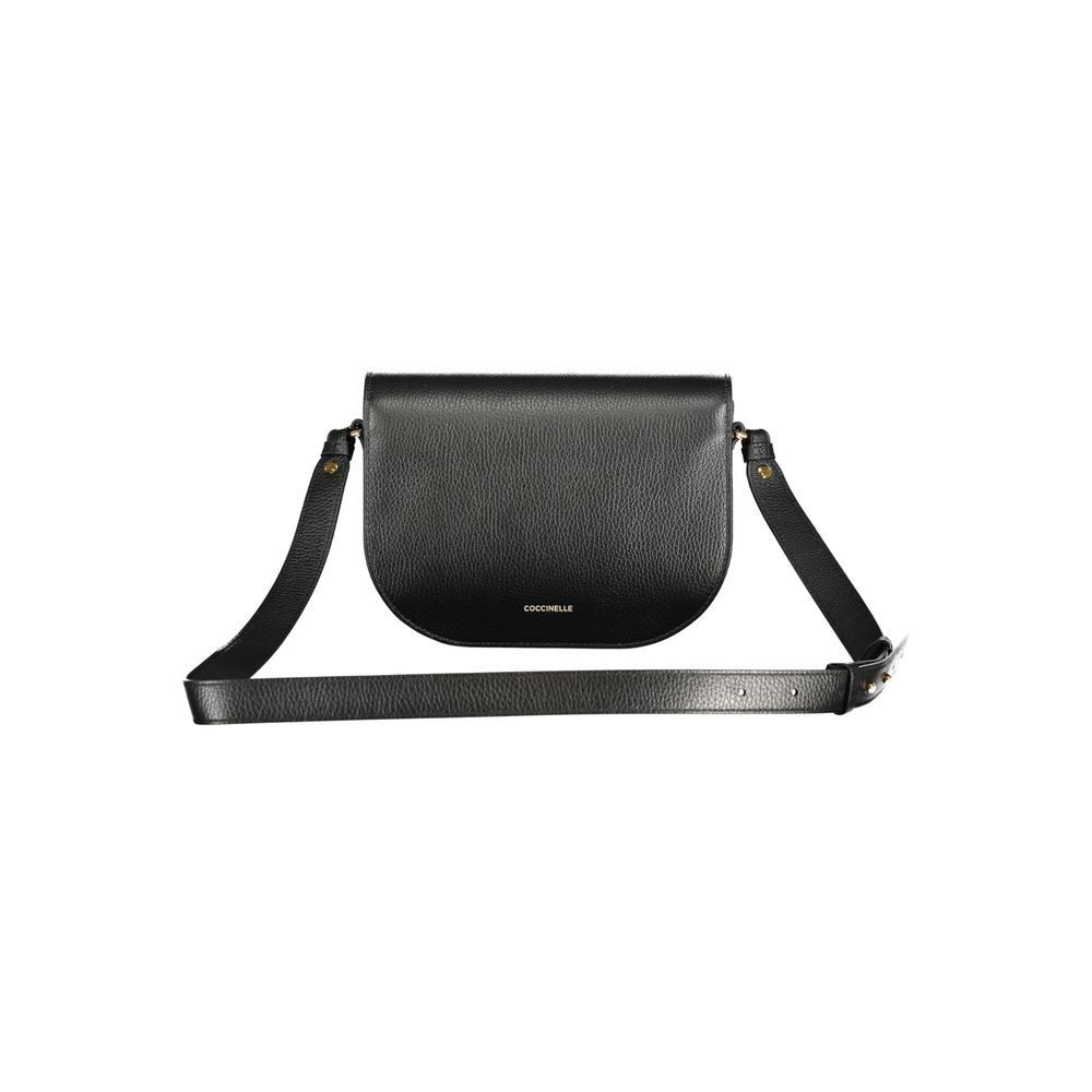 Coccinelle Black Leather Handbag - DEA STILOSA MILANO
