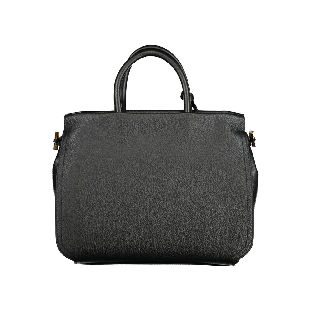 Coccinelle Black Leather Handbag - DEA STILOSA MILANO