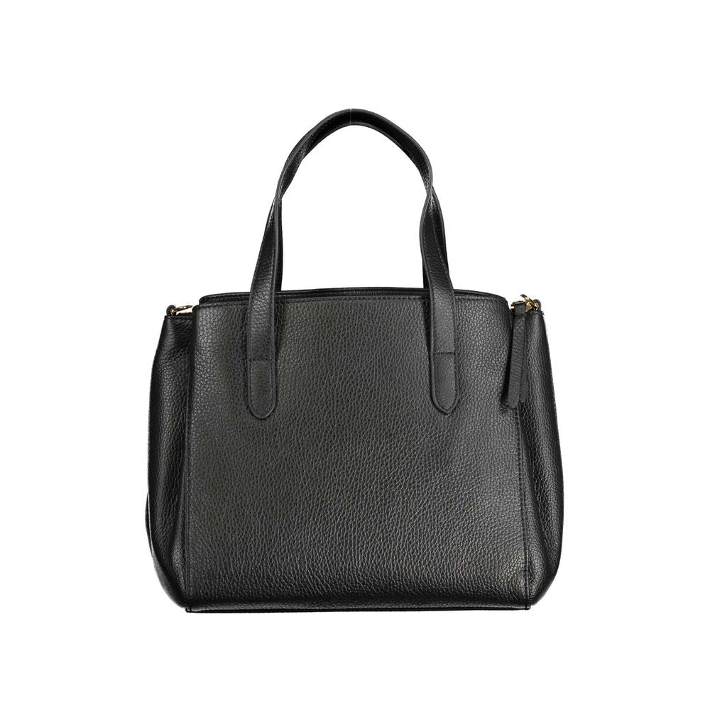 Coccinelle Black Leather Handbag - DEA STILOSA MILANO