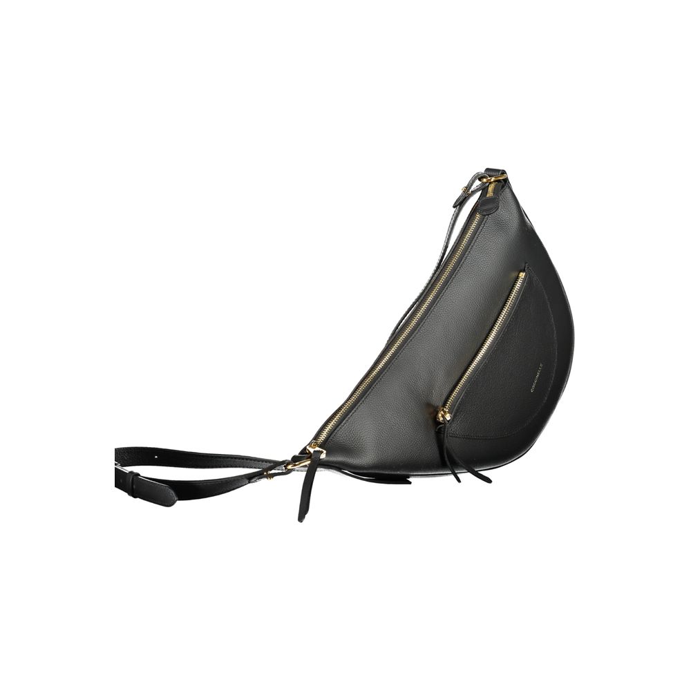Coccinelle Black Leather Handbag - DEA STILOSA MILANO