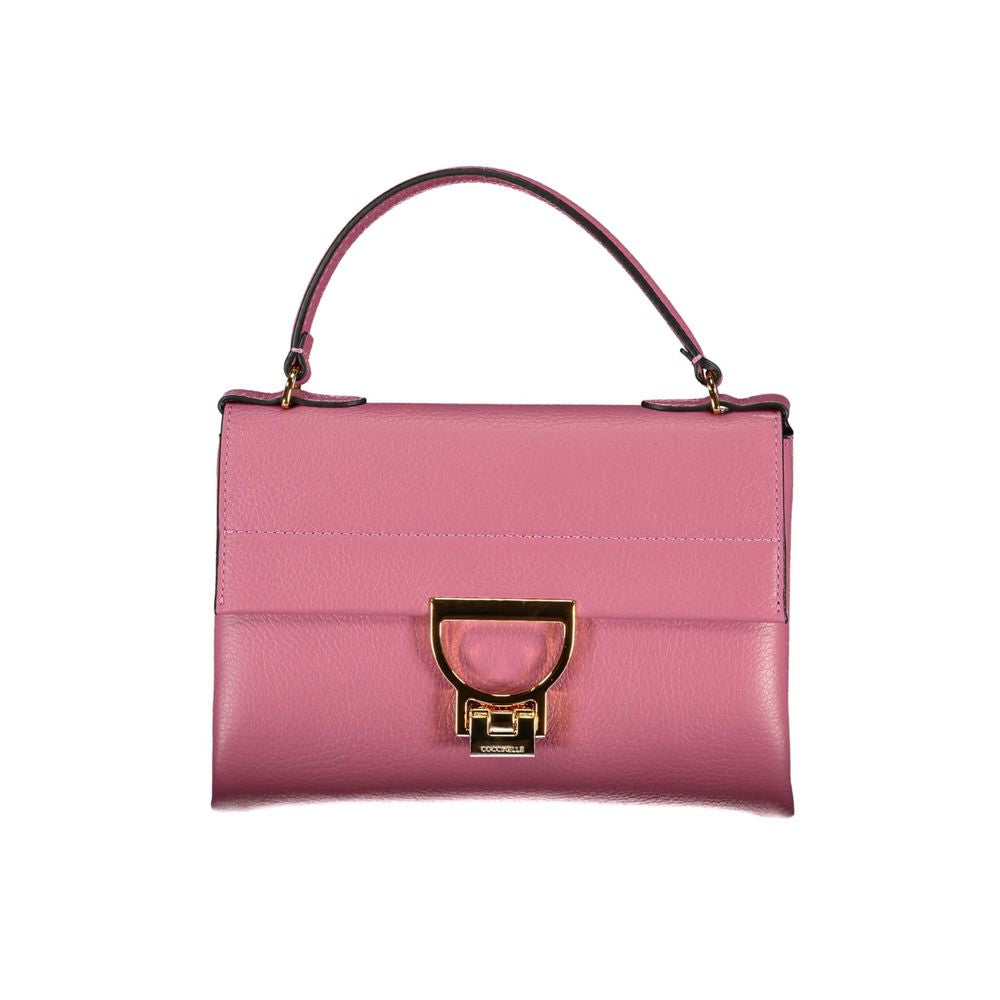 Coccinelle Pink Leather Handbag - DEA STILOSA MILANO