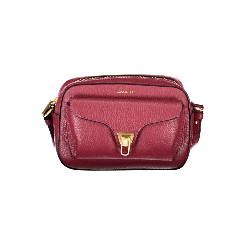 Coccinelle Pink Leather Handbag - DEA STILOSA MILANO