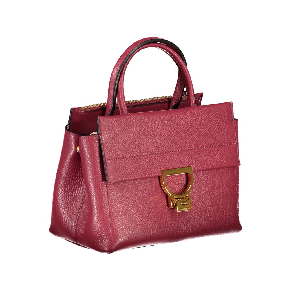 Coccinelle Pink Leather Handbag - DEA STILOSA MILANO