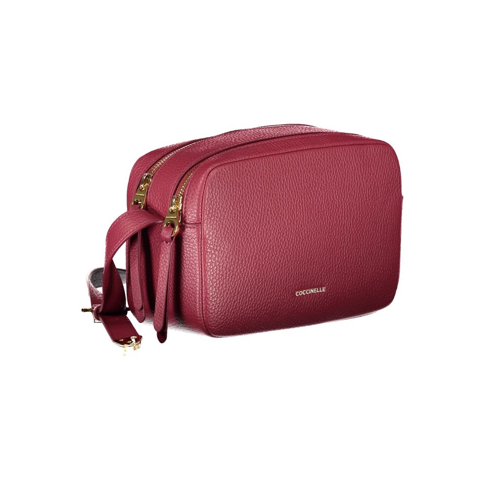 Coccinelle Pink Leather Handbag - DEA STILOSA MILANO