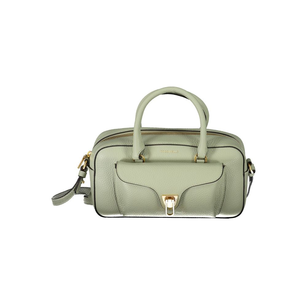 Coccinelle Green Leather Handbag - DEA STILOSA MILANO