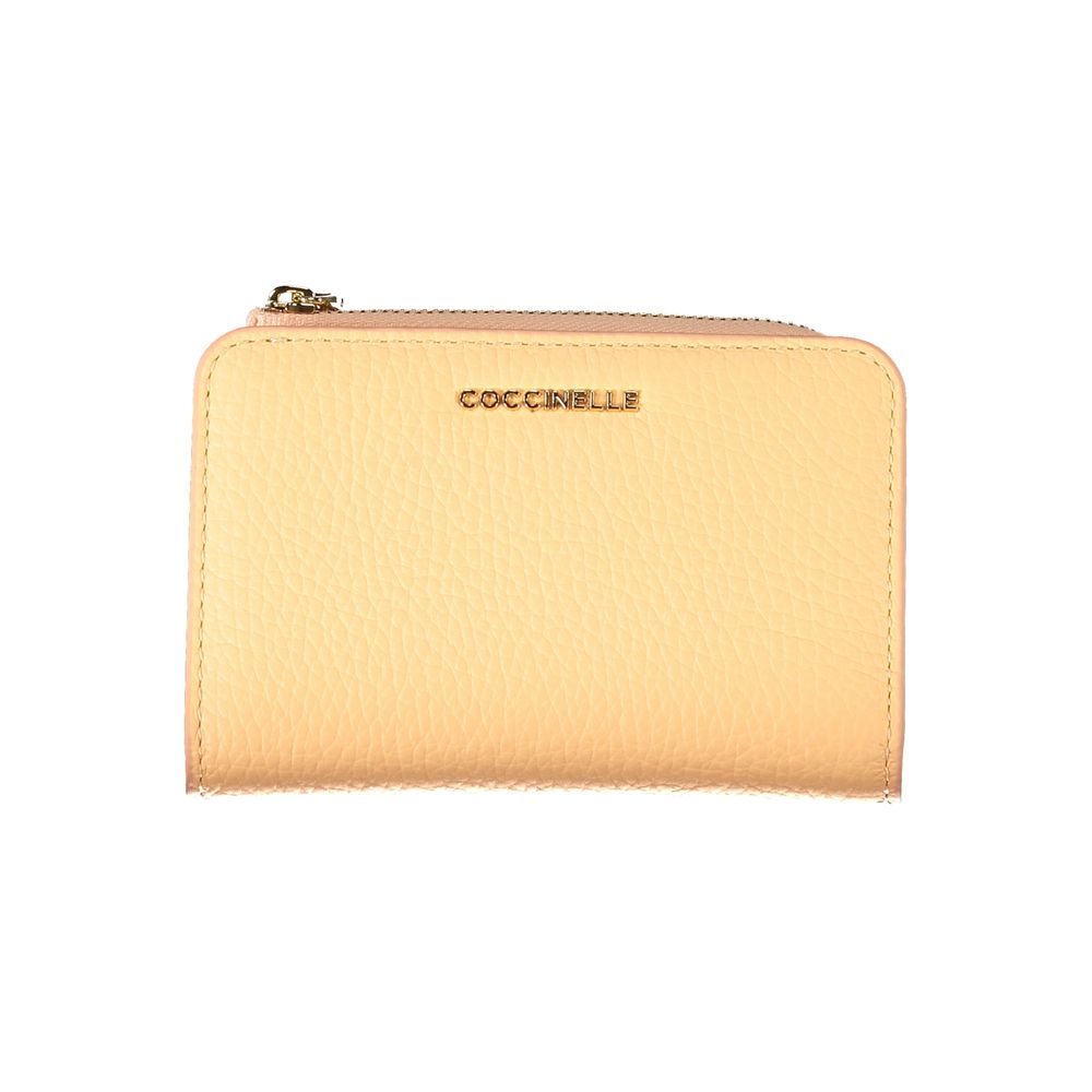Coccinelle Orange Leather Wallet - DEA STILOSA MILANO