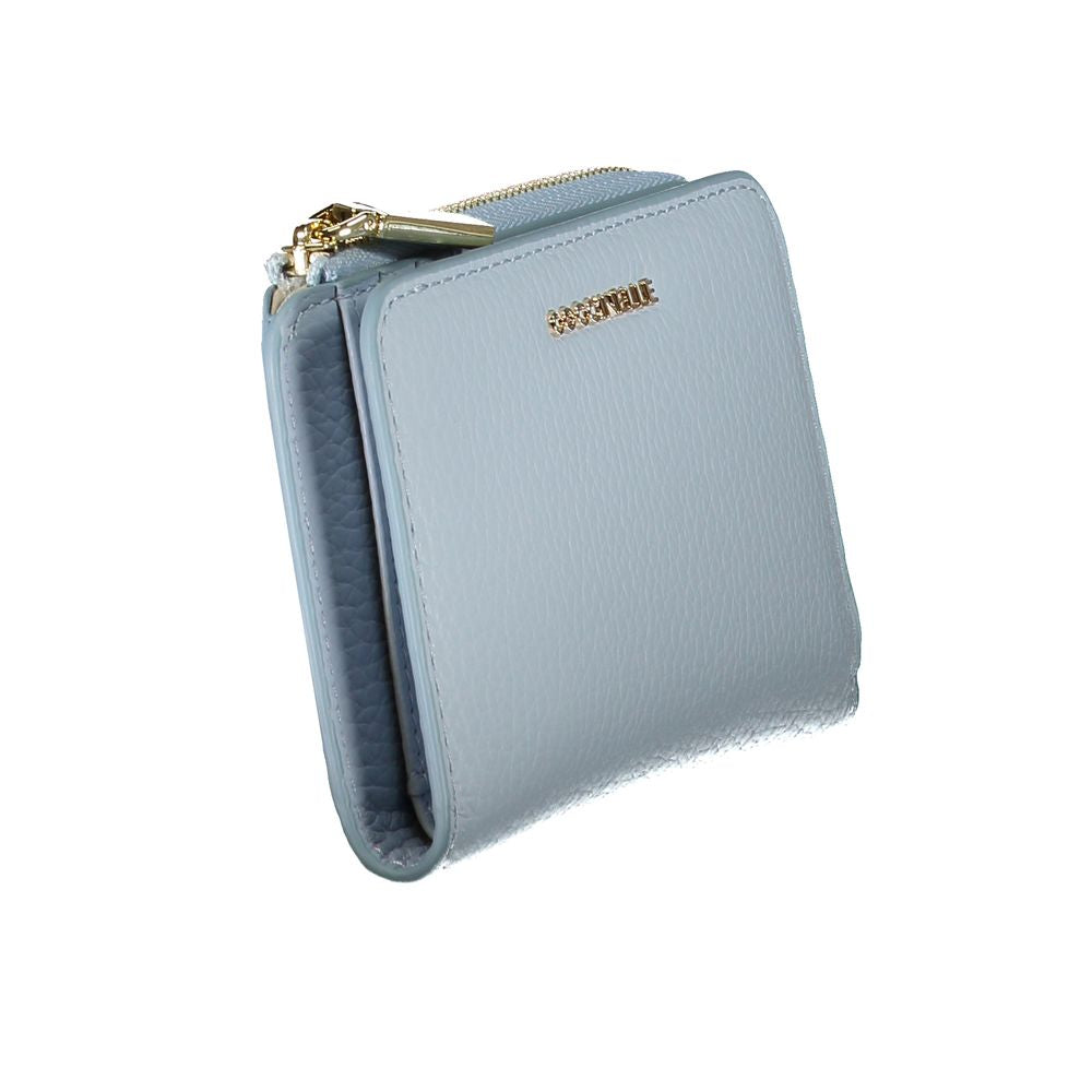 Coccinelle Light Blue Leather Wallet - DEA STILOSA MILANO