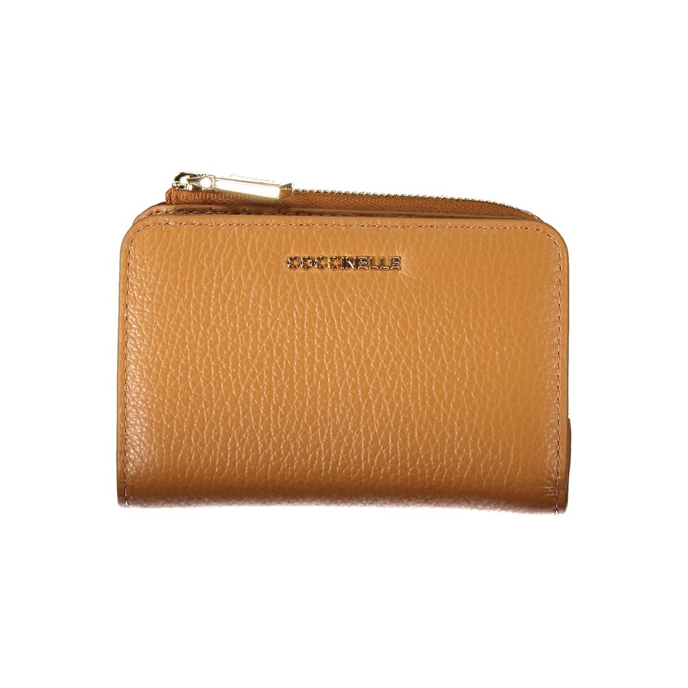 Coccinelle Brown Leather Wallet - DEA STILOSA MILANO