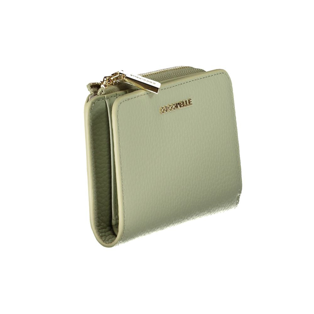 Coccinelle Green Leather Wallet - DEA STILOSA MILANO