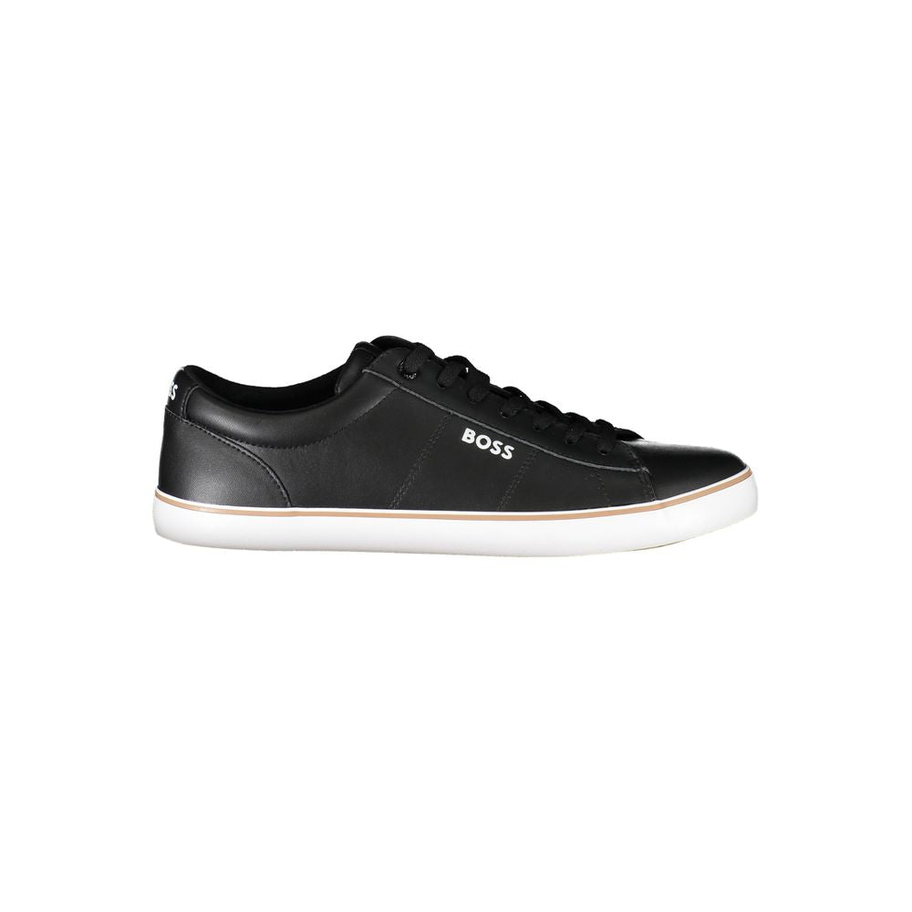 Hugo Boss Black Polyester Sneaker - DEA STILOSA MILANO