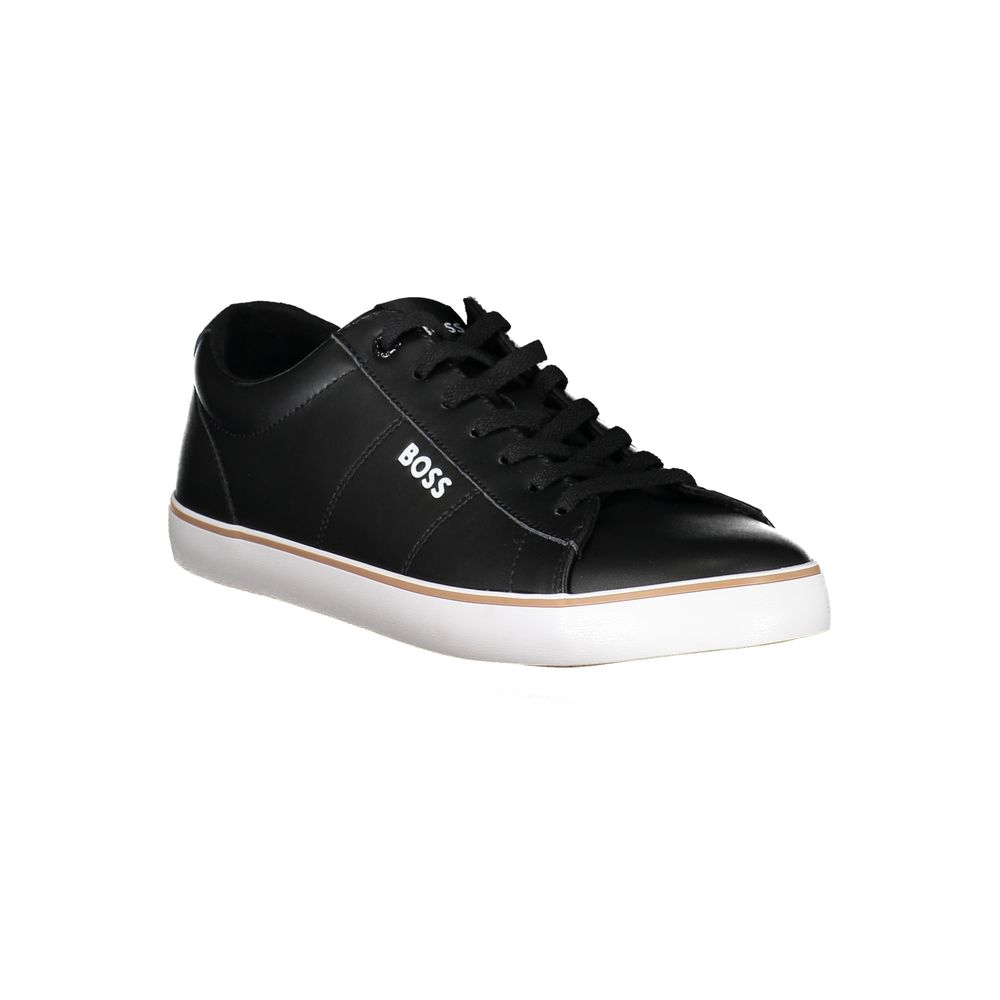 Hugo Boss Black Polyester Sneaker - DEA STILOSA MILANO