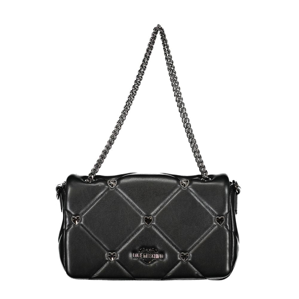 Love Moschino Black Polyethylene Handbag - DEA STILOSA MILANO