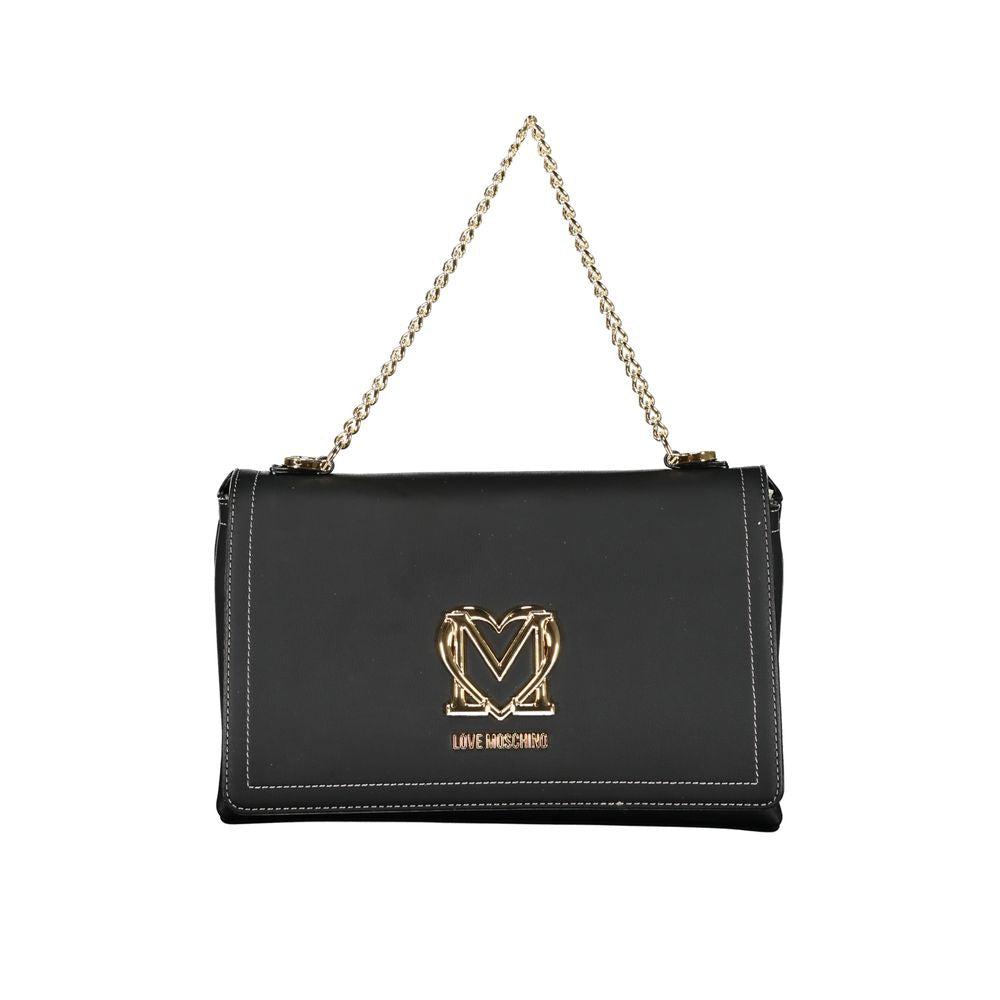Love Moschino Black Polyethylene Handbag - DEA STILOSA MILANO