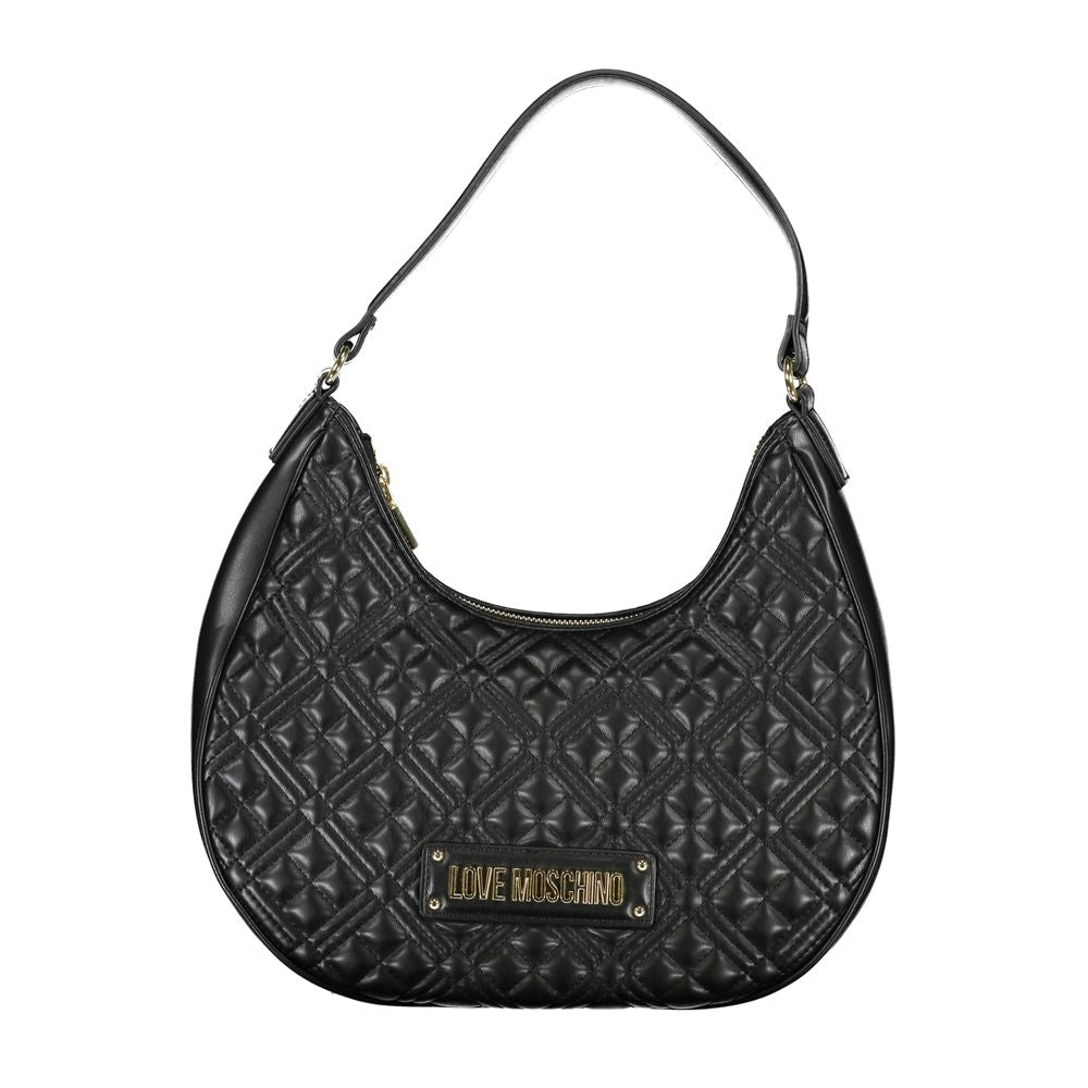 Love Moschino Black Polyethylene Handbag - DEA STILOSA MILANO