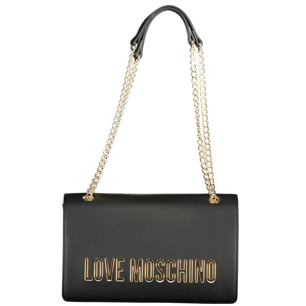 Love Moschino Black Polyethylene Handbag - DEA STILOSA MILANO